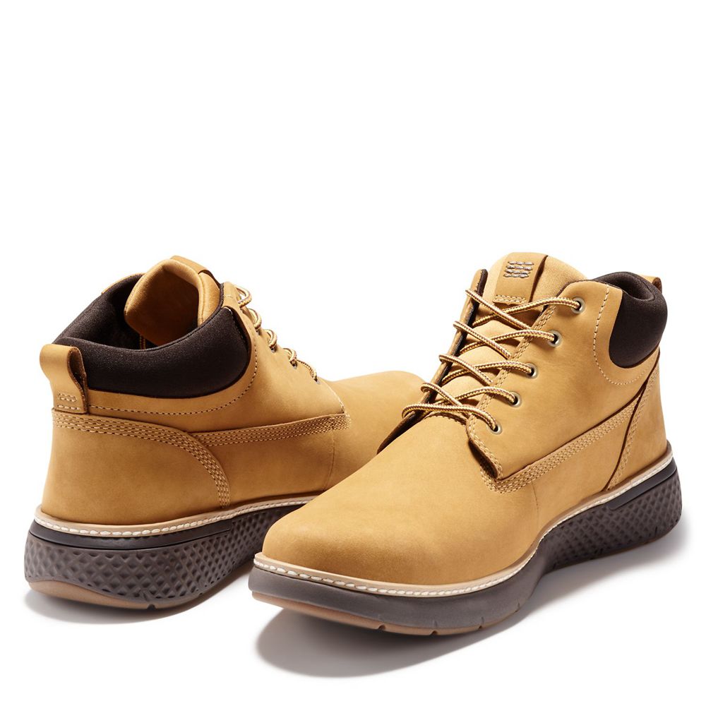 Botas de Seguridad Timberland Hombre Cross Mark Waterproof Marrones - Chile PHR-976304